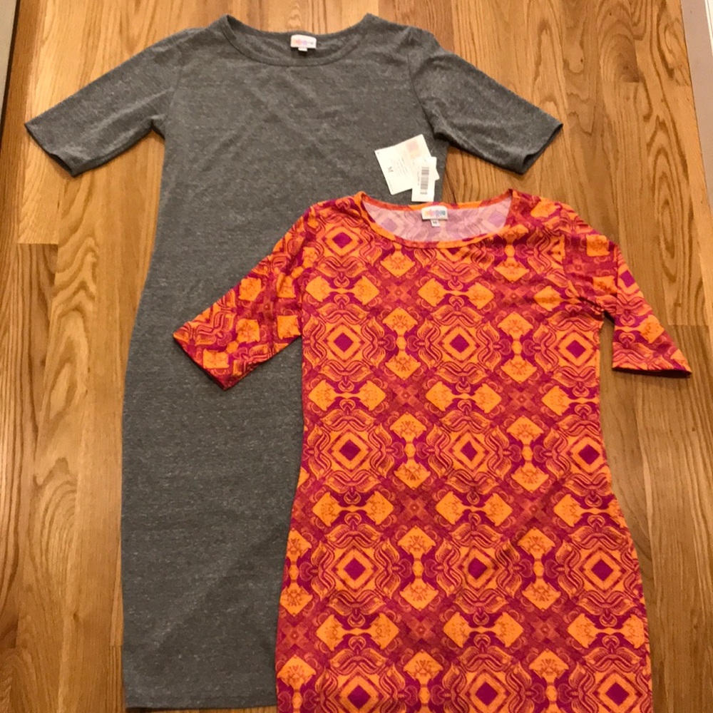 Lot of 2 lularoe Julia’s size M BOGO